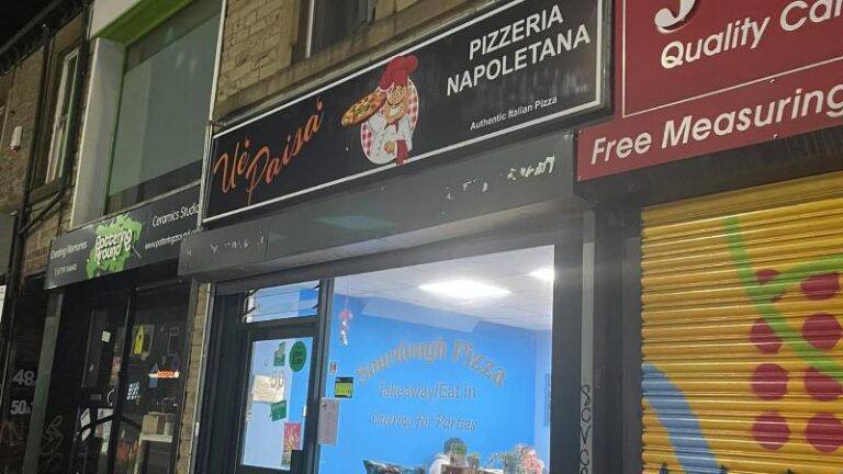 Outside photo of UE Paisa pizzeria in Hillsborough, Sheffield